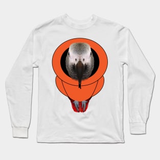 African Grey Parrot Hoodie Long Sleeve T-Shirt